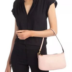 New Marc Jacob city slick leather shoulder hand bag PINK blush beautiful